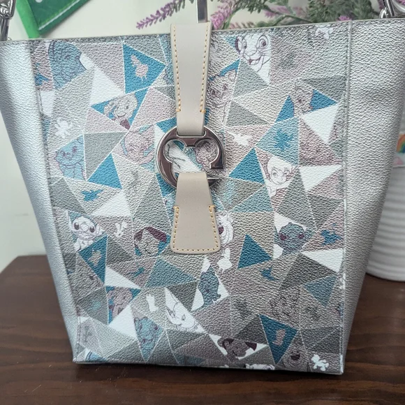 Disney Dooney And Bourke 100th Animation Anniversary Shoulder Bag